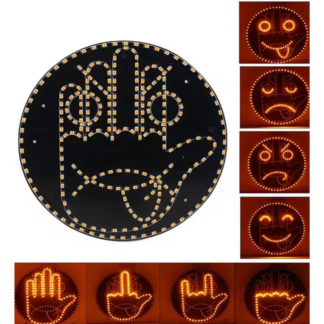 Fun Emoticon Gesture Light LED